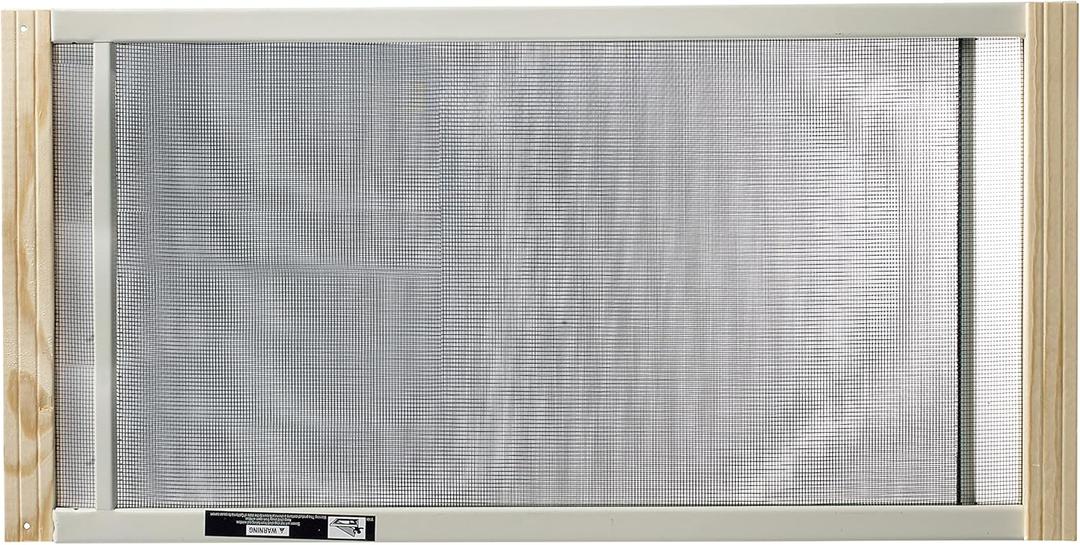 Frost King AWS1025SP WB Marvin Adjustable Window Screen, 10in High x Fits 15-25in Wide