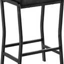 Garvee Bar Stool, 26 Inch Counter Height Modern Barstools, 26" H Barstools-Rectangular