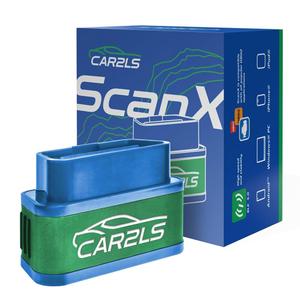 CAR2LS ScanX Bluetooth OBD2 Scanner – Lifetime CarScanner Pro App | Full-System Diagnostics, ECU Safe Coding, Enhanced Codes & Smog Check | Compatible with iOS, Android & Windows (Vehicles 1996+)
