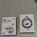 Clip-on Earbuds, Open Ear Earbuds Wireless Bluetooth 5.4, Lightweight Open Ear Headphones with C-Shaped Bridge, Slim Hook, 60H Battery, Waterproof, for Glasses Wearers and Workouts (Purple)