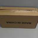 MSERCUOR Freezer Organizer Bins, 4 Pack Stackable Deep Chest Freezer Organizer Bins, Foldable Baskets with Handles, White Storage Container Baskets for 5/ 7 Cu.FT Sort Frezen Meats