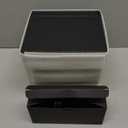 ROTHWELL Single Watch Winder for Automatic Watches with Quiet Motor with Multiple Speeds and Rotation Settings (Black/Grey)