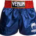 Venum Muay Thai Shorts Classic (Medium, Blue/Red/White)