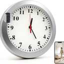 Wireless Hidden Camera Nanny Cam Clock 1080P FHD Hidden Spy Cameras for Home Real-Time View Motion Detection WiFi Wall Clock Security Camera Indoor No Audio