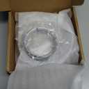 7" Headlight Trim Ring + 4.5" Fog Light Passing Lamp Visor Decorate Compatible for Harley Davidson Road King Street Glide Electra Glide