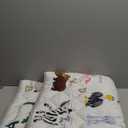 Baby Play Mat, 43x43 Mat with Super Soft Touch, Activity Mat with Upgraded Anti-Slip Bottom, Machine Washable Crawling Mat for Floor & Picnic(Animal Alphabets)