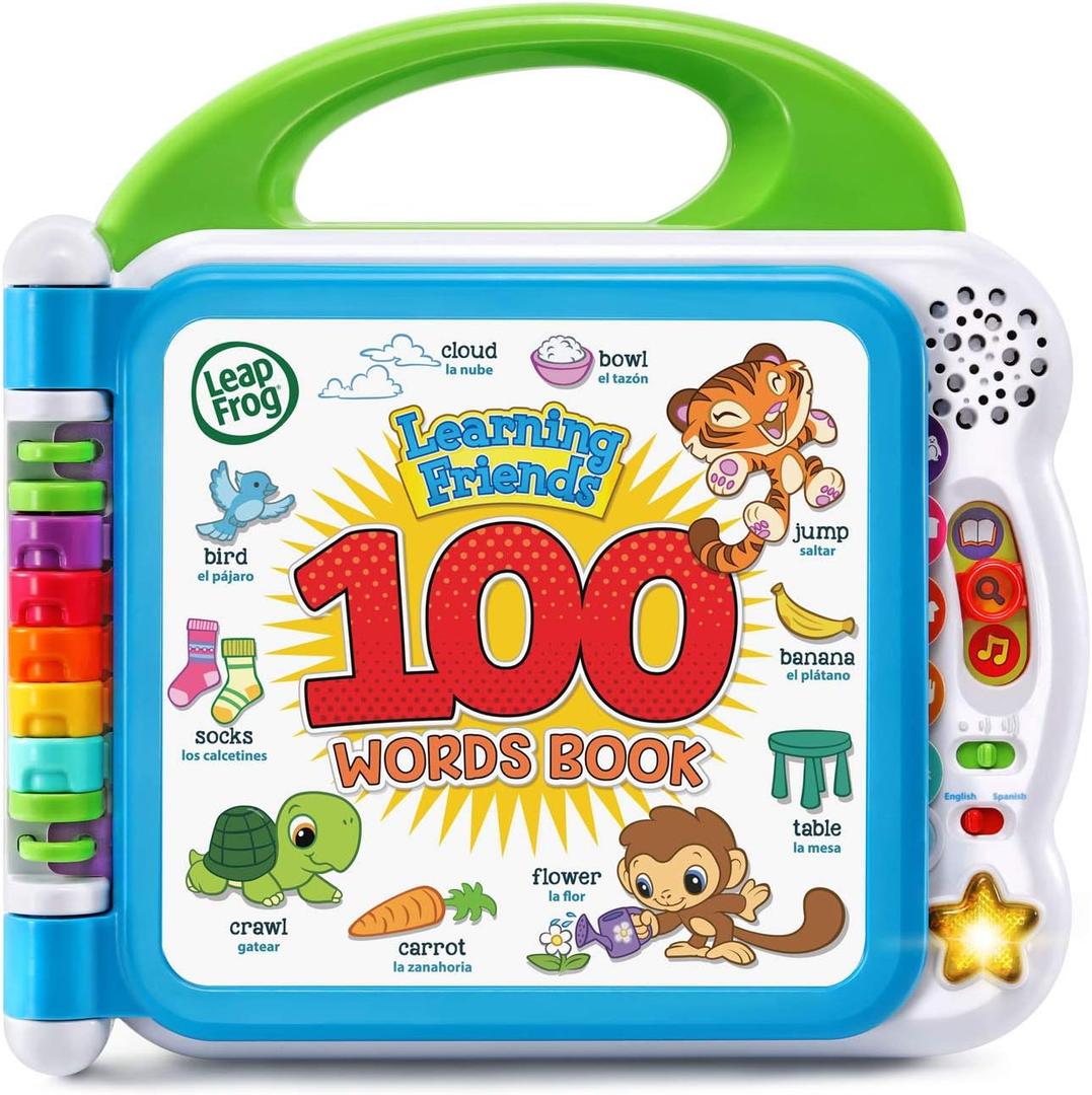LeapFrog Learning Friends 100 Words Book, Green (Green)