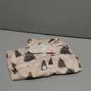 Balaflyie Baby Girl Button Down Pajamas Romper One-Piece Jumpsuit Long Sleeve Sleeper Infant Sleepwear (12-18 Months, Christmas Tree&cream)