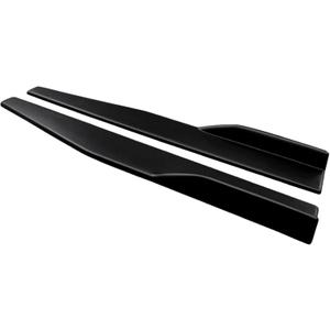 Car Side Skirt Extension Trim Accessories Decorative Strip ABS Kit, for Mazda 2 3 6 Axela Atenza MX-5 (Matte Black)