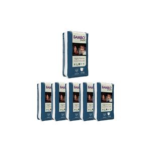 Night Pants Unisex Bambo Dreamy 15 to 35kg (Pack 6×10 Un, 4-7 Years)