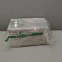 StorageWorks Pantry Baskets, Wicker Storage Baskets for Organizing, Bathroom Shelves, Pantry Organizers and Storage, Water Hyacinth, White (15"L x 11"W x 6 "H)