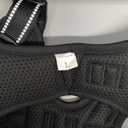 rabbitgoo Dog Harness No Pull with 2 Leash Clips, Adjustable Soft Padded, Reflective Oxford No Choke Pet Vest with Easy Control Handle for Large Dogs, Black, Large