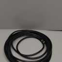 G-PLUG 20FT RG6 Coaxial Cable Connectors Set - High-Speed Internet, Broadband and Digital TV Aerial, Satellite Sky Cable Extension- Weather-Sealed Double Rubber O-Ring and Compression Connectors Black