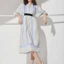 JOY IN LOVE Womens 2.5 Inch Kitten Heels Low Heel Square Open Toe Strappy Sandals, 10