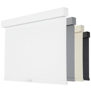 Persilux Blackout Roller Blinds for Indoor Windows, Cordless Roller Shades with Valance, Thermal Insulated Fabric Window Shades & Blinds, UV Protection Shades for Home and Bedroom (White,34"W x 72"H)