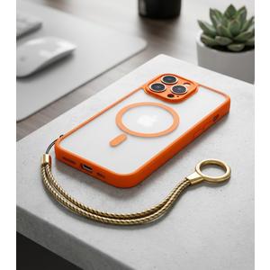  for iPhone 16 Pro Max Phone Case Orange