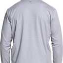Quarter Zip Pullover Men Performance Dry Fit Stripe Mock Neck Midlayer Golf 1/4 Zip Pullover Mens Sweatshirt