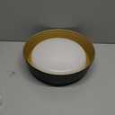 Hisoo LED Flush Mount Ceiling Light, 12.5 inch 30W [375W Equiv] Black with Gold Inside Ceiling Light Dimmable - 3CCT 3000LM Hallway Light Fixtures Ceiling for Bathroom, Bedroom, Kitchen