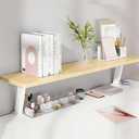 Clamp On Desk Shelf, Adjustable Desktop Extender Storage Organizer, 23.6 x 7.8 in