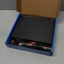 Home DVD Player TV CD Player Compact DVD Player Supports NTSC/PAL System with RCA Stable Outputs/USB 128G Input, Contains Remote Control and RCA Cable(Without HDMI Cable) (Black)