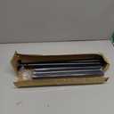 Black Shower Curtain Rod 31 to 80 Inch,1 Inch Diameter Adjustable Spring Tension Stainless Steel Telescoping Rod, Easy Install, No Rust