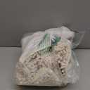 OLANLY Thick Bathroom Rugs 36x24, Extra Soft Absorbent Chenille Striped Bath Rugs, Rubber Backing, Machine Wash Dry, Bath Mats for Bathroom Floor, Tub and Shower, Home Decor Accessories, Ivory