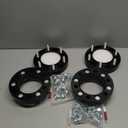 KSP 1.25" Wheel Spacers for Tacoma 6 Lug Wheel, 4pcs 6x5.5 Hubcentric Spacer fit for 4runner Tundra Fj Cruiser Sequoia, 32mm Forged Spacer with 12x1.5 Stud 106mm Center Bore, 6x139.7 Aluminum Tire Spacer