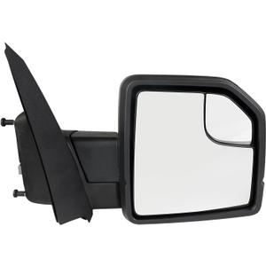 Passenger Side Mirror Assembly Compatible with Ford F-150 2015-2020 with Power Adjustable Glass, Blind Spot Mirror Replace FL3Z17682AK (Right), regular
