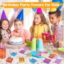 24PCS Tic Tac Toe Game Birthday Summer Party Favors Goodie Bags Stuffers for Kids 3-5 4-8 8-12 Classroom Treasure Chest Carnival Prize Box Toys Bulk Keychain Pinata Filler Return Gifts for Girl Boy