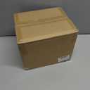 JBGIYOSG Glass Mushroom Table Lamp, 5.9" Cute LED Night Light for Home Decor, Battery Operated (3 AA), Modern Ambient Light for Living Room Bedroom Office Clear