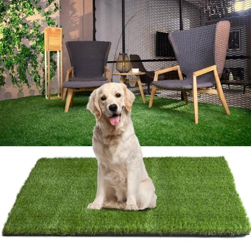 Boshuele  3FTX4FT Artificial Grass - Realistic Fake Turf Grass Outdoor with UV & Fire Resistance for Landscaping, Yards,Balcony and Pets