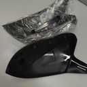 Compatible with BMW Side Mirror Covers X3 G01 2019-2024/X4 G02 | X5 G05/X7 G07 2019-2025, X6 G06 2020-2025, Clip-on Left Driver and Right Passenger M Style Mirror Caps Glossy Black 5116