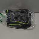 Exxact Sports Defender Adult Padded Football Shirt - Football Rib Protector with Shoulder & Spine Football Pads, 5-Pad Football Compression Shirt, Black, Size 2XL