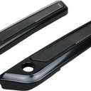 YHMOTO Saddlebag Hinge Latch Covers for Harley Touring Street Electra Road Glide King FLHX FLHR FLTRX FLTRX Ultra FLTRU FLHTCU FLHTKSE 2014-2025 (Black+Grey)