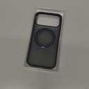 TORRAS Q3 Spin for iPhone 17 Pro Max Case with 360 Magnetic Stand, Wireless Charging Compatible, Hard PC Case for 17 Pro Max Phone Case with Stand, Translucent Cosmic Orange