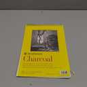 Strathmore 300 Series Charcoal Paper Pad, Top Wire Bound, 9x12 inches, 32 Sheets (64lb/95g) - Artist Paper for Adults and Students - Charcoal and Pastel