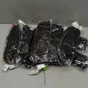 Aksice Pre-looped Yanky Twist Crochet Hair 8 Inch 8 Packs Bohemian Passion Twist Spring Mini Twist Crochet Hair for Black Women Boho Crochet Braids Synthetic (1B#)