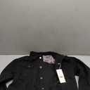 LONGBIDA Men's Casual Classic Denim Jacket Slim Fit Fashion Jean Coat, L