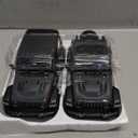 2018 Compatible with Jeep Wrangler Rubicon Gray 1/34 Scale Diecast Model Car Set of 2