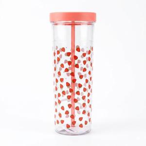 Plastic Sipper & Straw 3 Pack