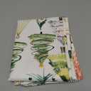 Washable Cloth Napkins Set of 6, Christmas Tree Colorful Pine Tree Soft Table Dinner Napkins Cloth, Watercolor Xmas Trees Cartoon Style Reusable Napkin for Party/Home/Wedding/Kitchen (White Light Green Gray Blue)