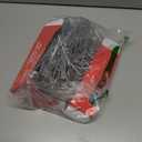 TiTifield 4 Inch 180 Pack Landscape Staples Galvanized Garden Stakes Anti-Rust Landscape Pins for Weed Barrier Fabric, Artificial Turf and Landscape Fabric