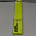 Digital Candy Thermometer with Pot Clip, 10" Long Stainless Steel Probe, Instant Read Kitchen Thermometer for Cooking, Baking, and Candy Making (Orange)