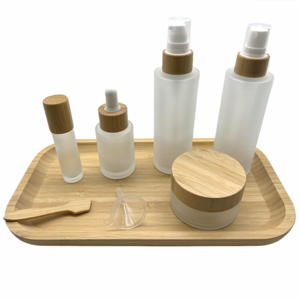 BEECO GIF2U Empty Bamboo..cosmetic Storage with Tray