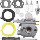 Anxingo WT-973 Carburetor for MTD Remington RM2510 RM2520 RM2560 RM2570 RM2599 RM2750 RM4625 Murray M2500 M2510 String Trimmer Brushcutter WT-973-1 WT-1116 753-06190 Carb