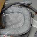 Summer Infant 2-in-1 Bouncer & Rocker Duo (Heather Gray) Convenient and Portable Rocker and Bouncer for Babies Includes Soft Toys and Soothing Vibrations