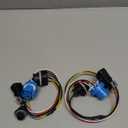 2pcs Headlight Wiring Harness Headlamp Connector Replace 22740620 645-205 Compatible with 2005-08 Chevy Cobalt, 07-09 Pontiac G5, 05-06 Pursuit