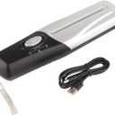 Portable Mini USB Electric Paper Shredder for Office Home, Auto CD Credit Card Document Strip Cutting Machine with Carbon Steel Blades