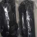 MUCHER 2 Pack Tactical MOLLE Glasses Case Shockproof Tactical Eyeglasses Case Portable Sunglasses Carrying Case with Clip (Black)