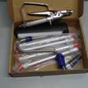 Airless Paint Sprayer Roller Inner Feed for High Pressure Airless Spray Gun with Wand Power Wall Brush Self-Priming Paint Roller 11.8 inch Extension Pole